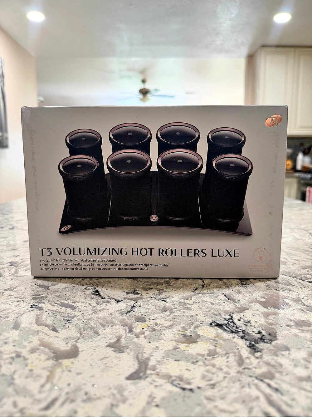 T3 Volumizing Hot Rollers Luxe Black Like New